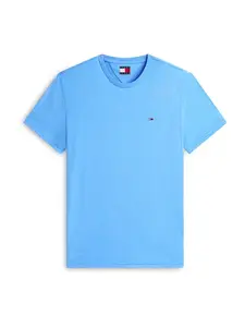 Tommy Jeans Tričko  nebesky modrá