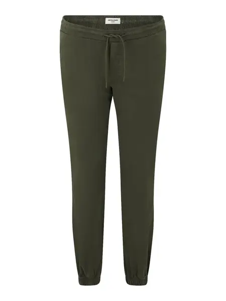 Jack & Jones Plus Nohavice 'JPSTKANE'  olivová