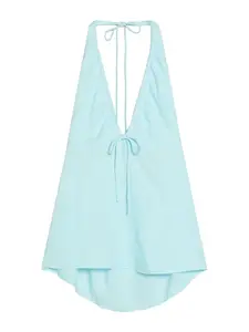 Bershka Top  svetlomodrá