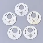 Natural Freshwater Shell Pendants