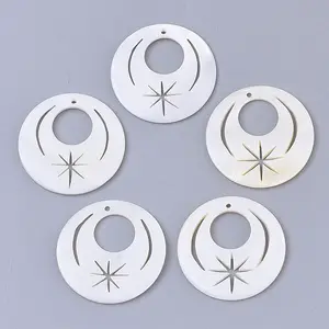 Natural Freshwater Shell Pendants