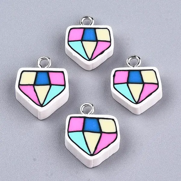 Handmade Polymer Clay Pendants