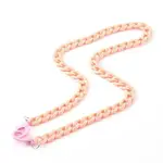 Personalized Acrylic Curb Chain Necklaces