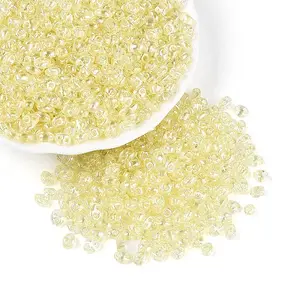 Transparent Colours Luster Glass Seed Beads