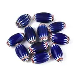 Handmade Millefiori Glass Lampwork Barrel Beads