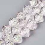 Handmade Foil Glass Beads Strands