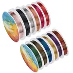 12 Rolls 12 Colors Copper Jewelry Craft Wire