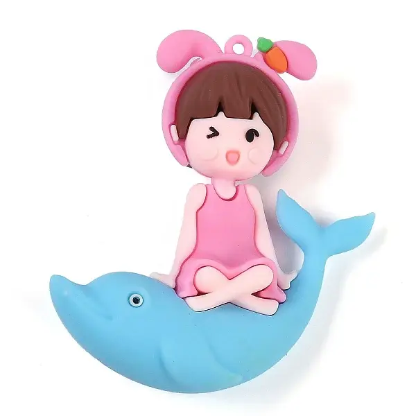 PVC Plastic Big Pendants
