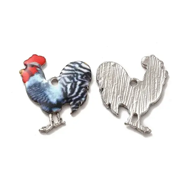 Alloy Enamel Pandants