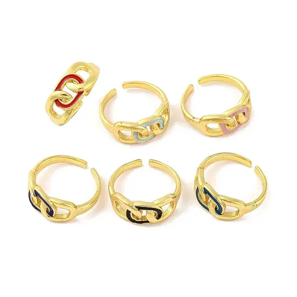 Brass Open Cuff Rings