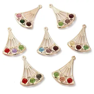 Iron with Glass Pendants