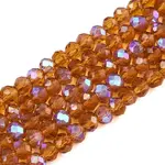 Electroplate Glass Beads Strands