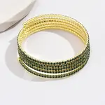 Real 18K Gold Plated Brass Multi Layer Wrap Bracelets