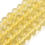 Crackle Transparent Glass Beads Strands