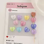 Transparent Crackle Acrylic Beads