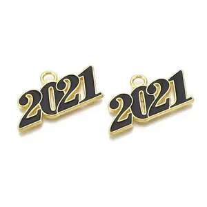 Alloy Enamel Pendants