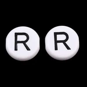 Opaque Acrylic European Beads