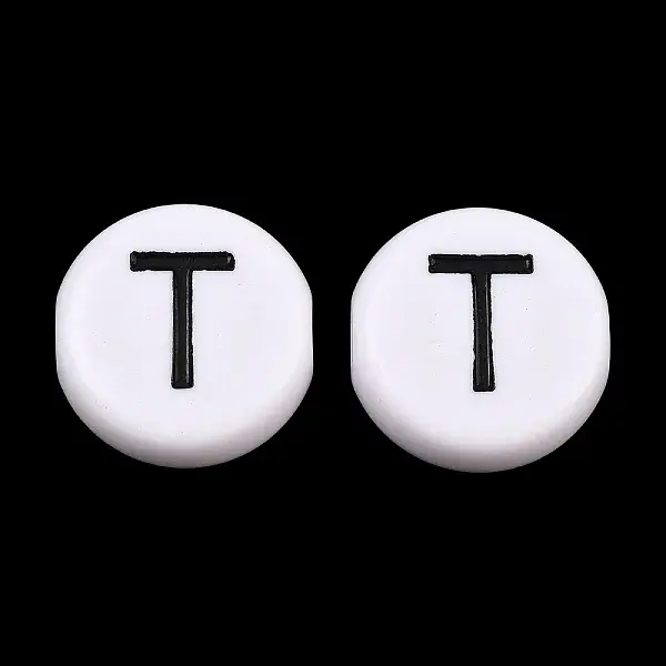 Opaque Acrylic European Beads
