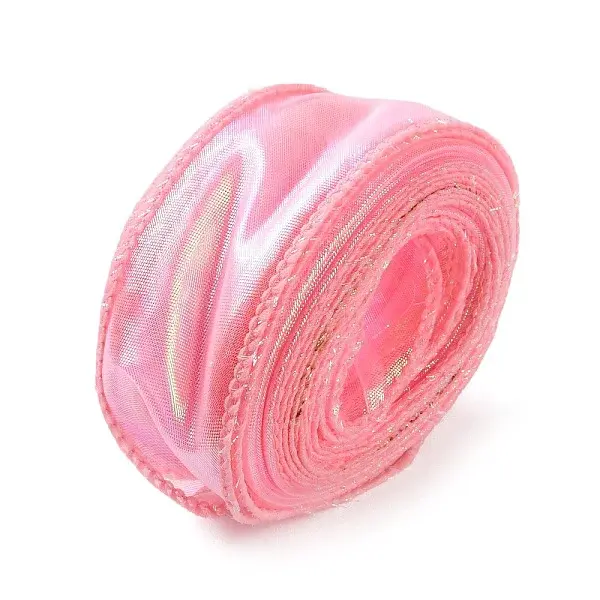 Fishtail Yarn Iridescent Ribbon for Bowknot Making