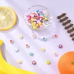 100Pcs 2 Styles Handmade Polymer Clay Beads