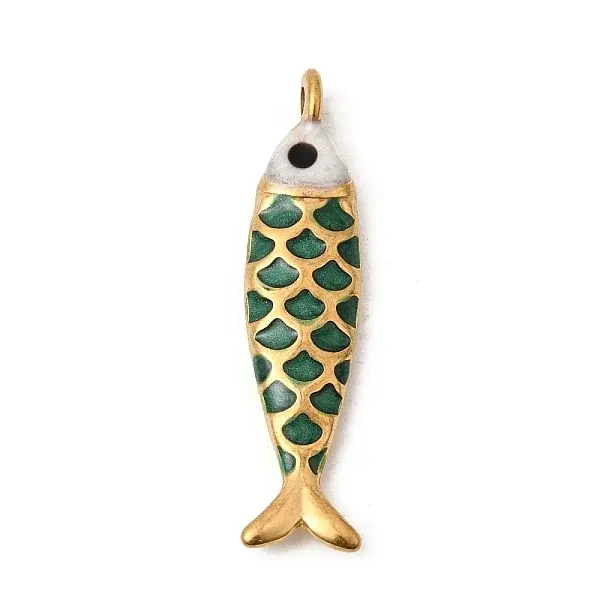 304 Stainless Steel Enamel Pendants
