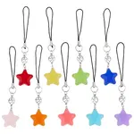 Acrylic Star Charms Mobile Strap