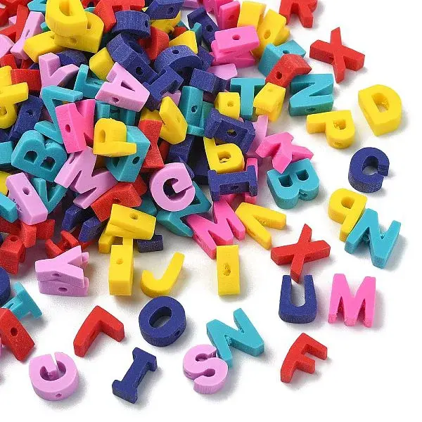200Pcs Handmade Polymer Clay Beads
