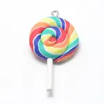 Handmade Polymer Clay Big Pendants