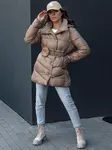 Dámský zimní kabát BLOOM kamelový