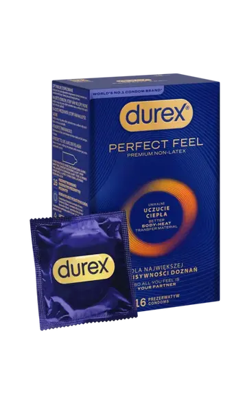 Durex Perfect Feel kondomy 16 ks