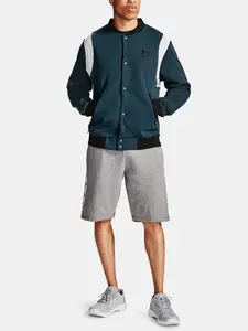 Under Armour Bunda Rival Flc AMP Var Bmbr Jt-BLU - Pánské