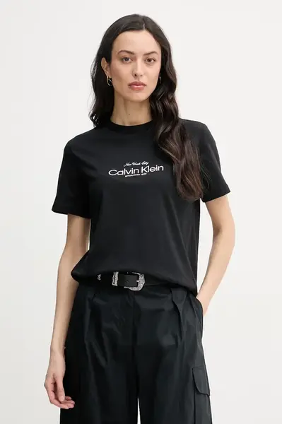 Calvin Klein Jeans tričko dámske bavlnené