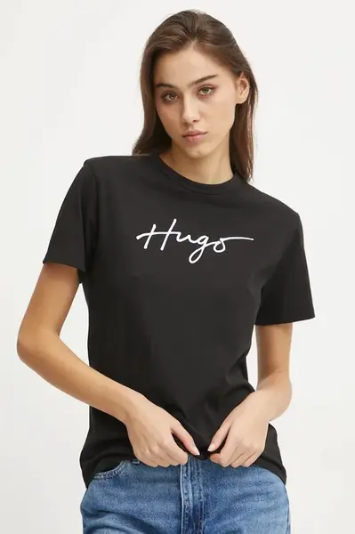 Bavlněné tričko HUGO