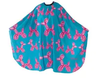 Kadeřnická pláštěnka na stříhání Eurostil Professional - balónkový pejsek - kovový háček (07573) + dárek zdarma