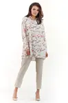 Infinite You Woman's Blouse M162 Ecru