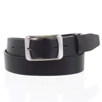 Dámský kožený opasek černý - PB Linus 100