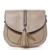 Dámská crossbody kabelka béžová - Romina & Co Bags Vaia