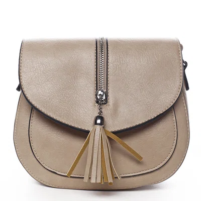 Dámská crossbody kabelka béžová - Romina & Co Bags Vaia