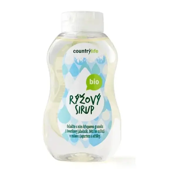 COUNTRY LIFE Rýžový sirup BIO 250 ml
