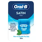Oral B Dentální voskovaná nit Satin Waxed Mint 50 m