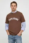 Pepe Jeans Bavlněné tričko Pepe Jeans CLEMENT