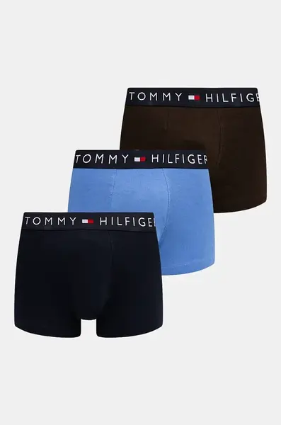 Tommy Hilfiger přiléhavé boxerky pánské bavlněné s elastanem 3-pack