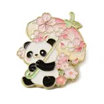 Panda & Cherry Blossoms & Umbrella Enamel Pins