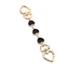 Light Gold Zinc Alloy Hanger Clasps