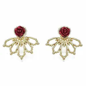 Flower Stud Earrings for Women