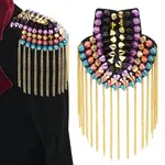 2Pcs Fashionable Tassel Epaulettes