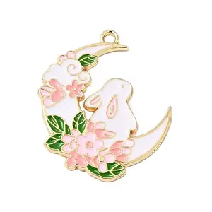 Alloy Enamel Pendants