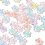 50Pcs Transparent Acrylic Beads