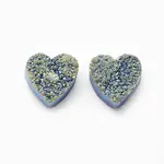 Natural Druzy Quartz Crystal Cabochons