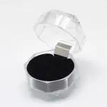 Transparent Plastic Ring Boxes
